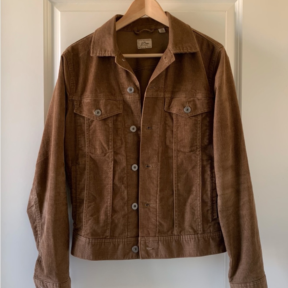 Men's Brown Denim Jacket